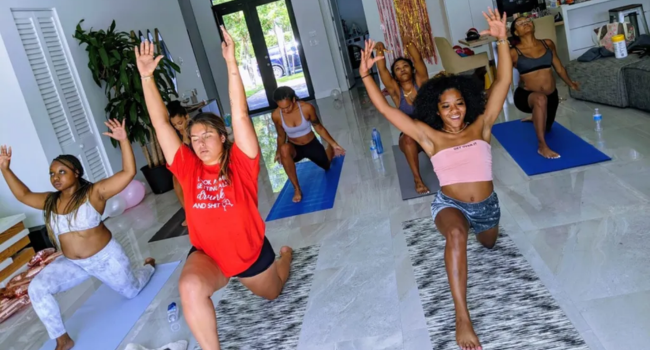 Key West Bachelorette yoga and pilates