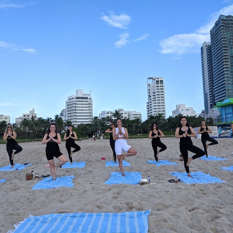 Private Beach Yoga Key West